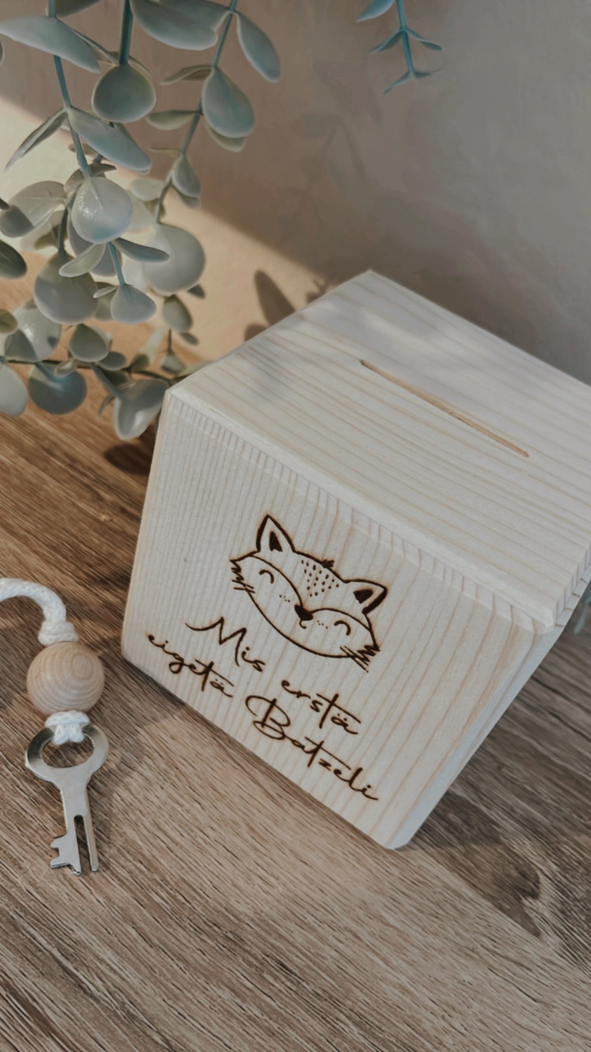 Spardose " Mis erstä eigetä Batzeli" - Siliblu Boutique & Atelier