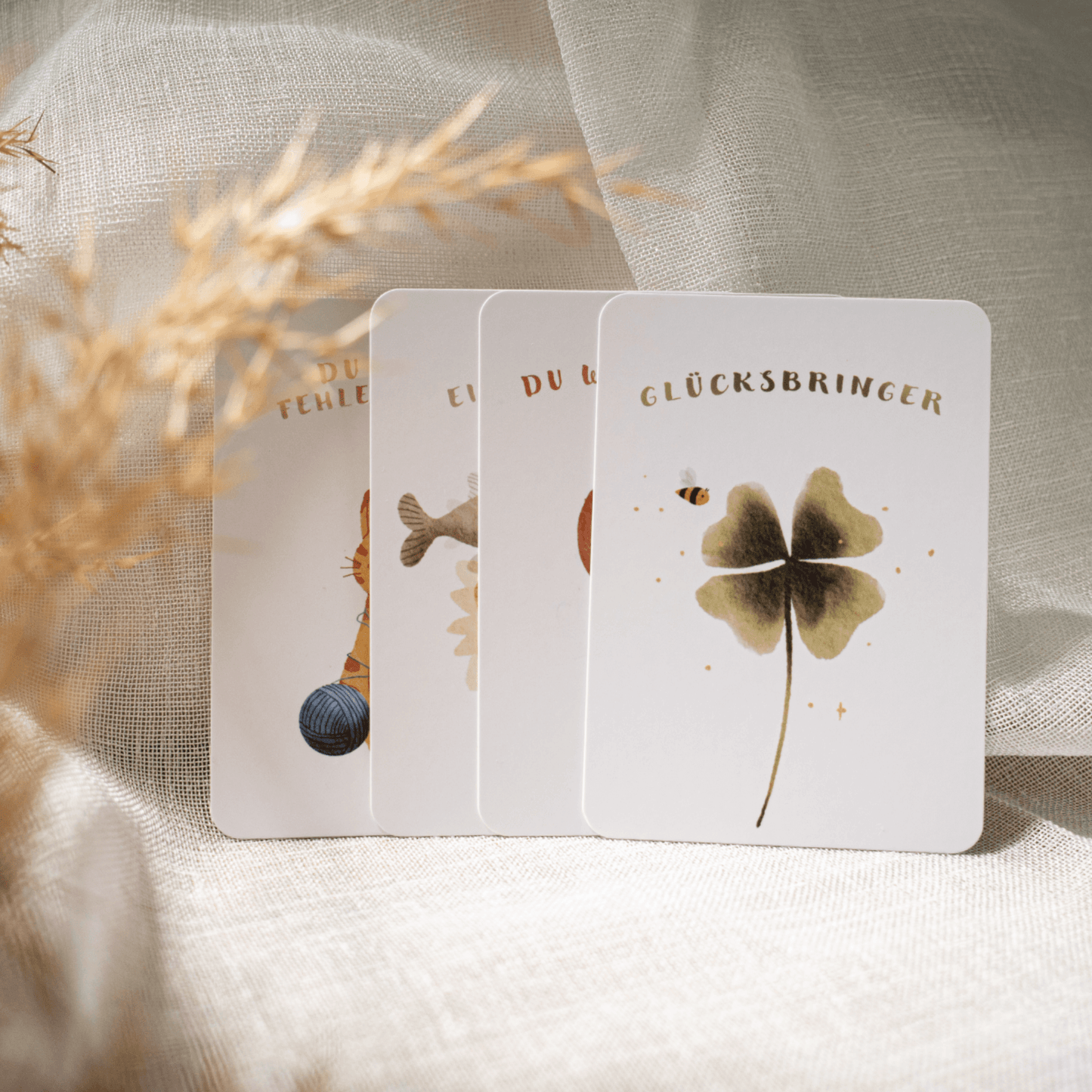 Starke Worte für starke Kinder "40 Botschaftskarten" - Siliblu Boutique & Atelier