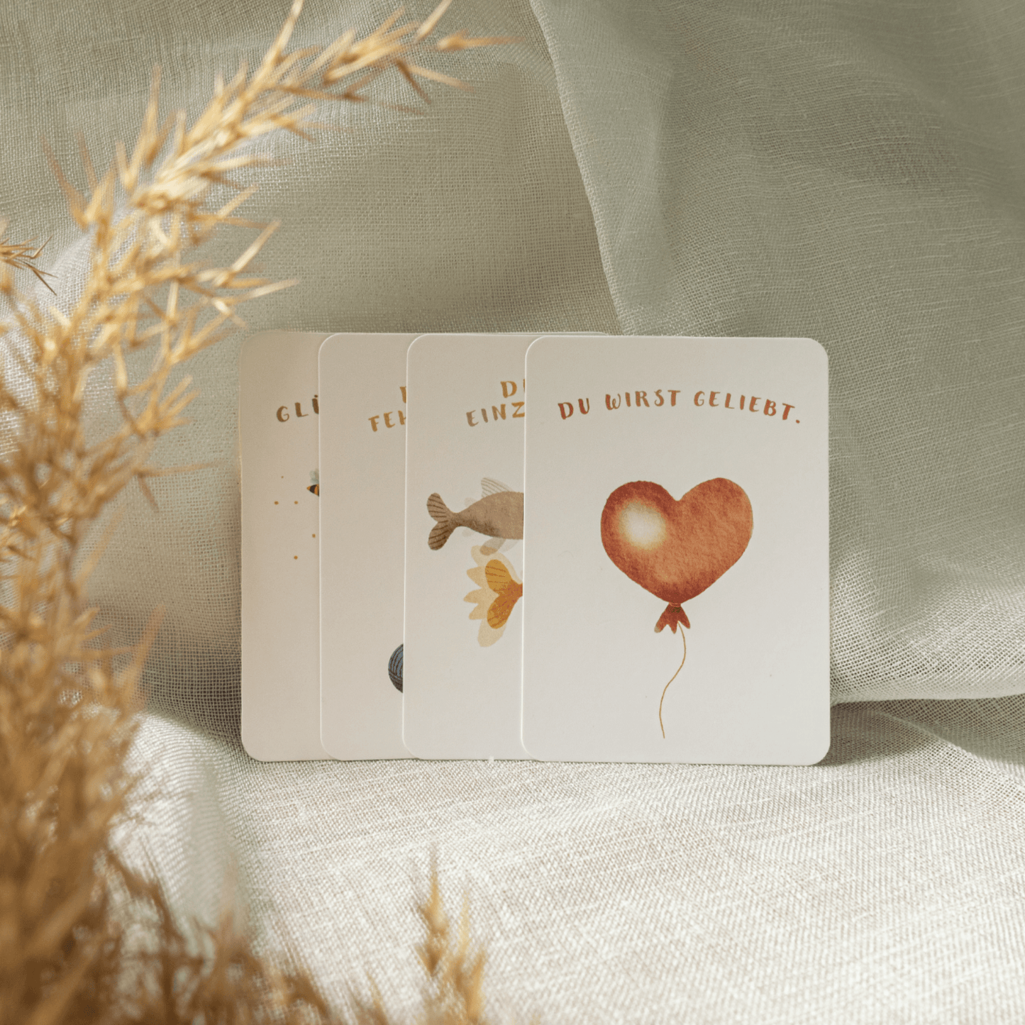 Starke Worte für starke Kinder "40 Botschaftskarten" - Siliblu Boutique & Atelier