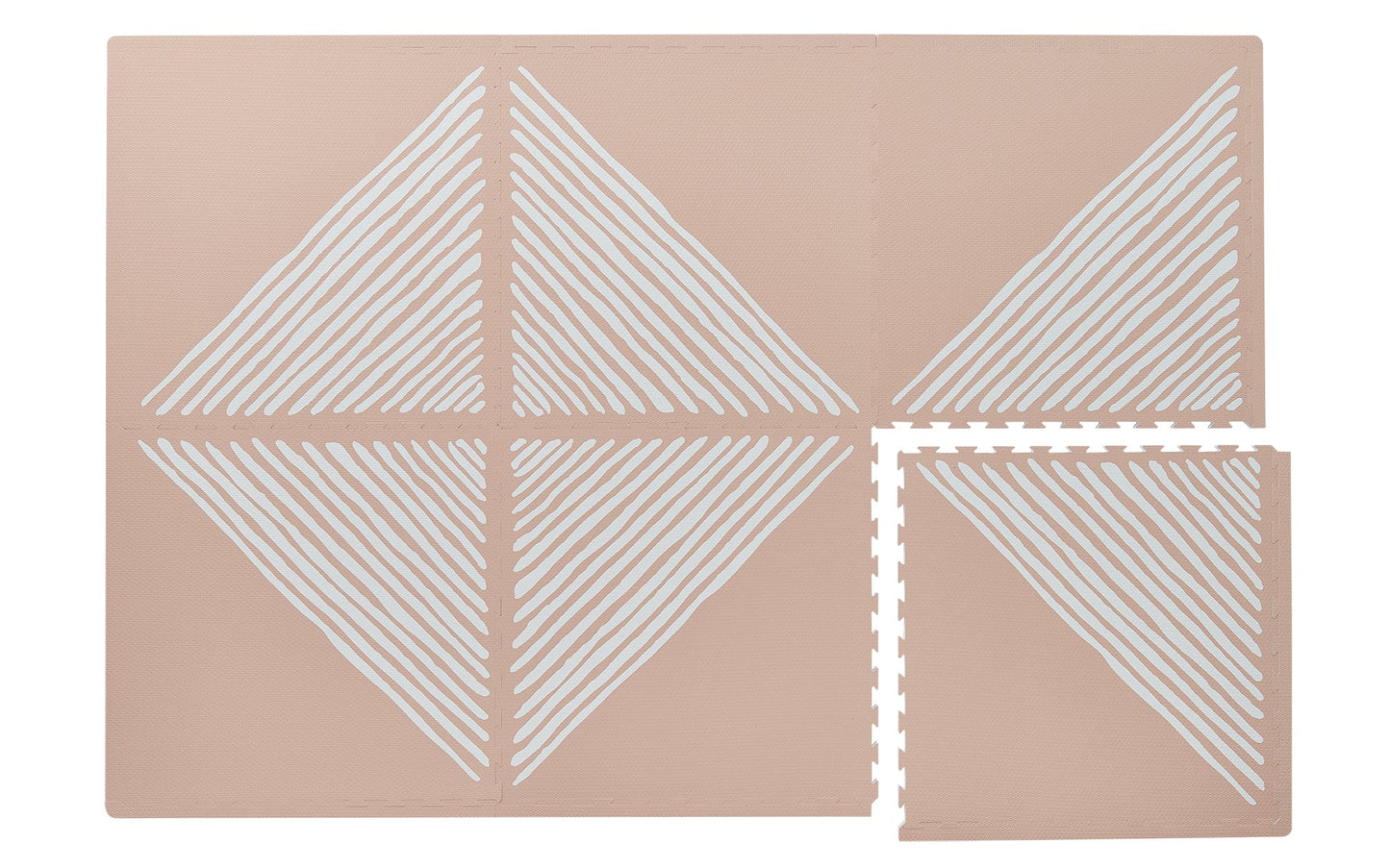 Toddlekind Spielmatte "Sandy Lines - nude pink" - Siliblu Boutique & Atelier