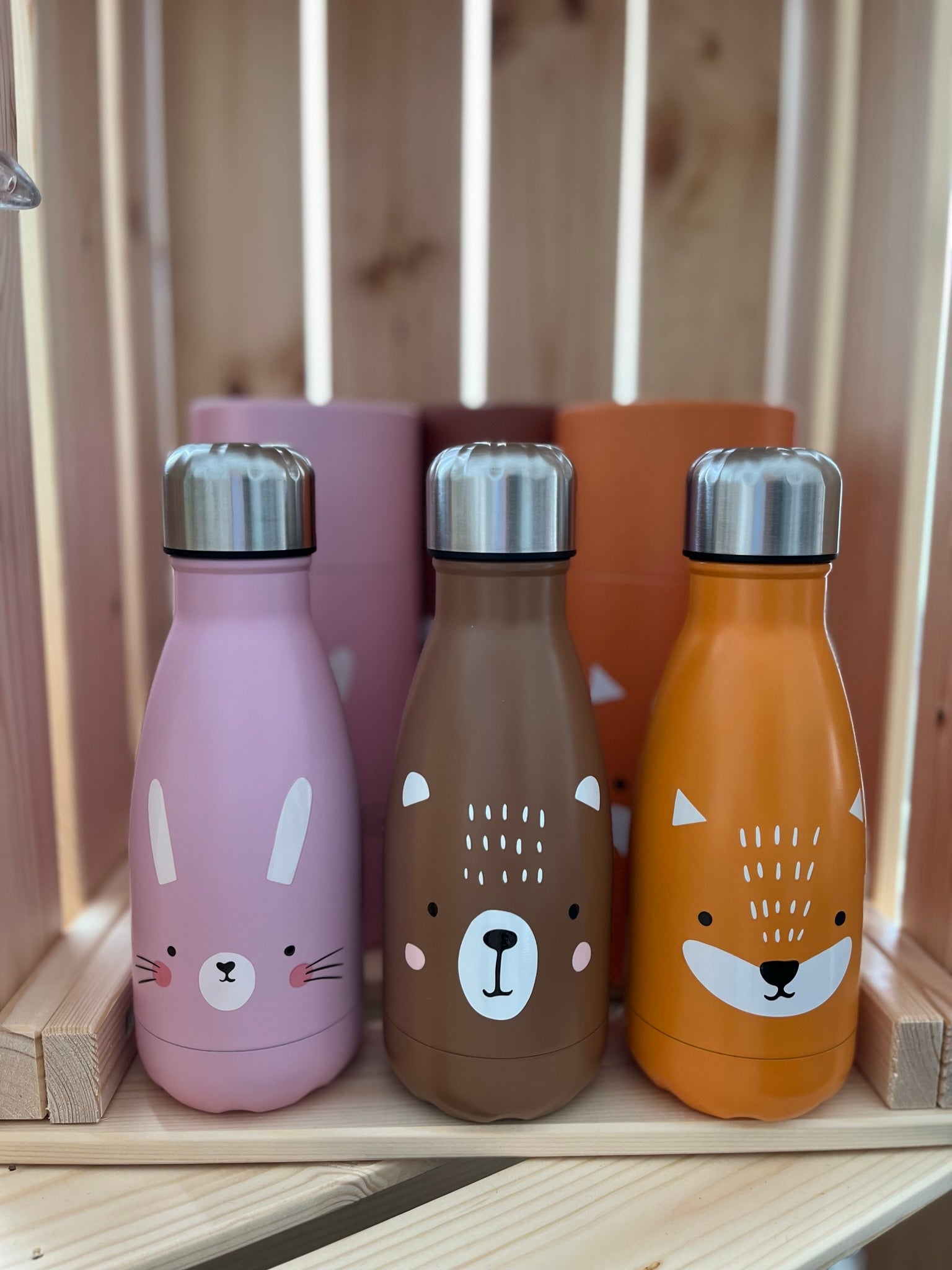 Trinkflasche Koor 260ml "Bär" - Siliblu Boutique & Atelier