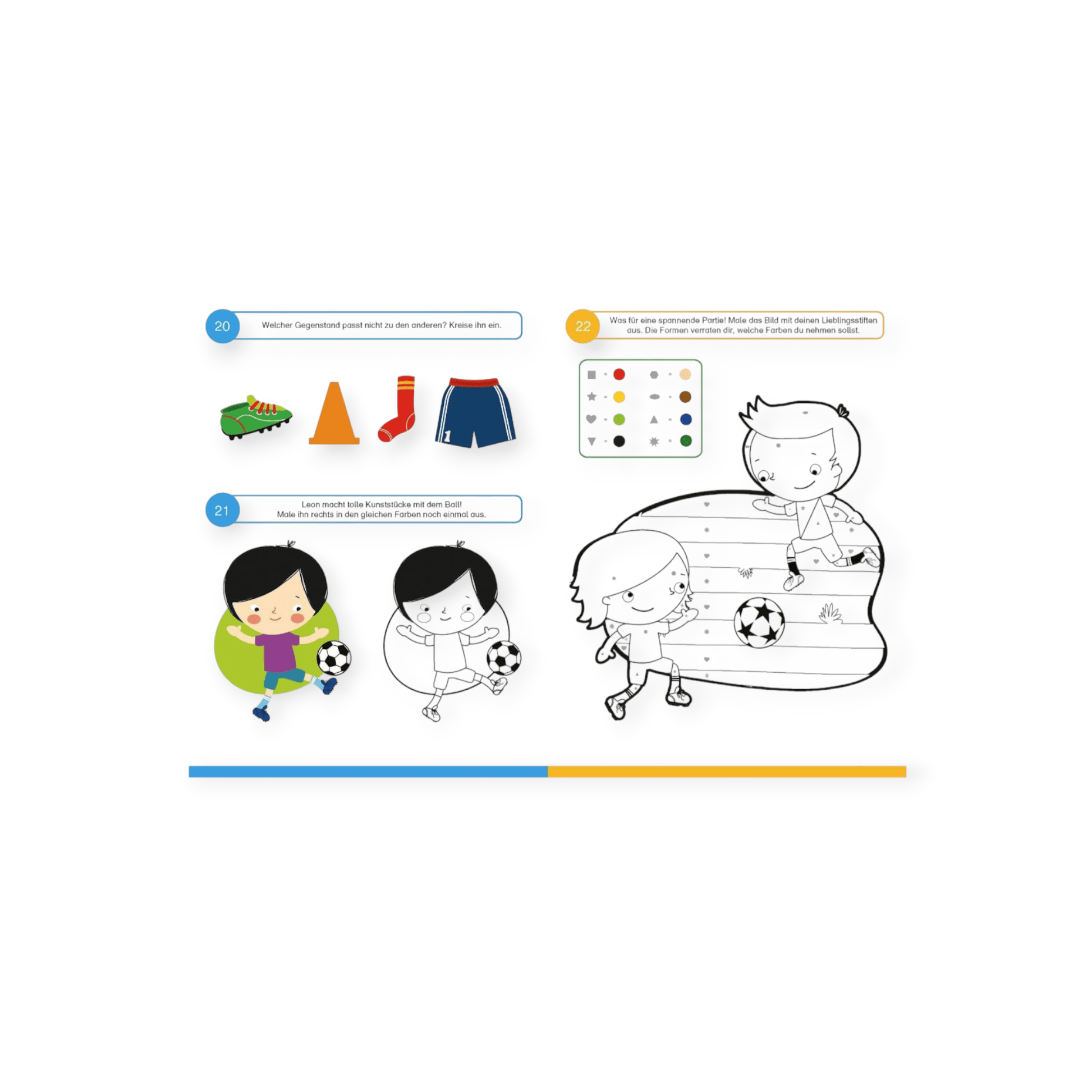 100 Gute - Laune - Rätsel - Fussball - Siliblu Boutique & Atelier