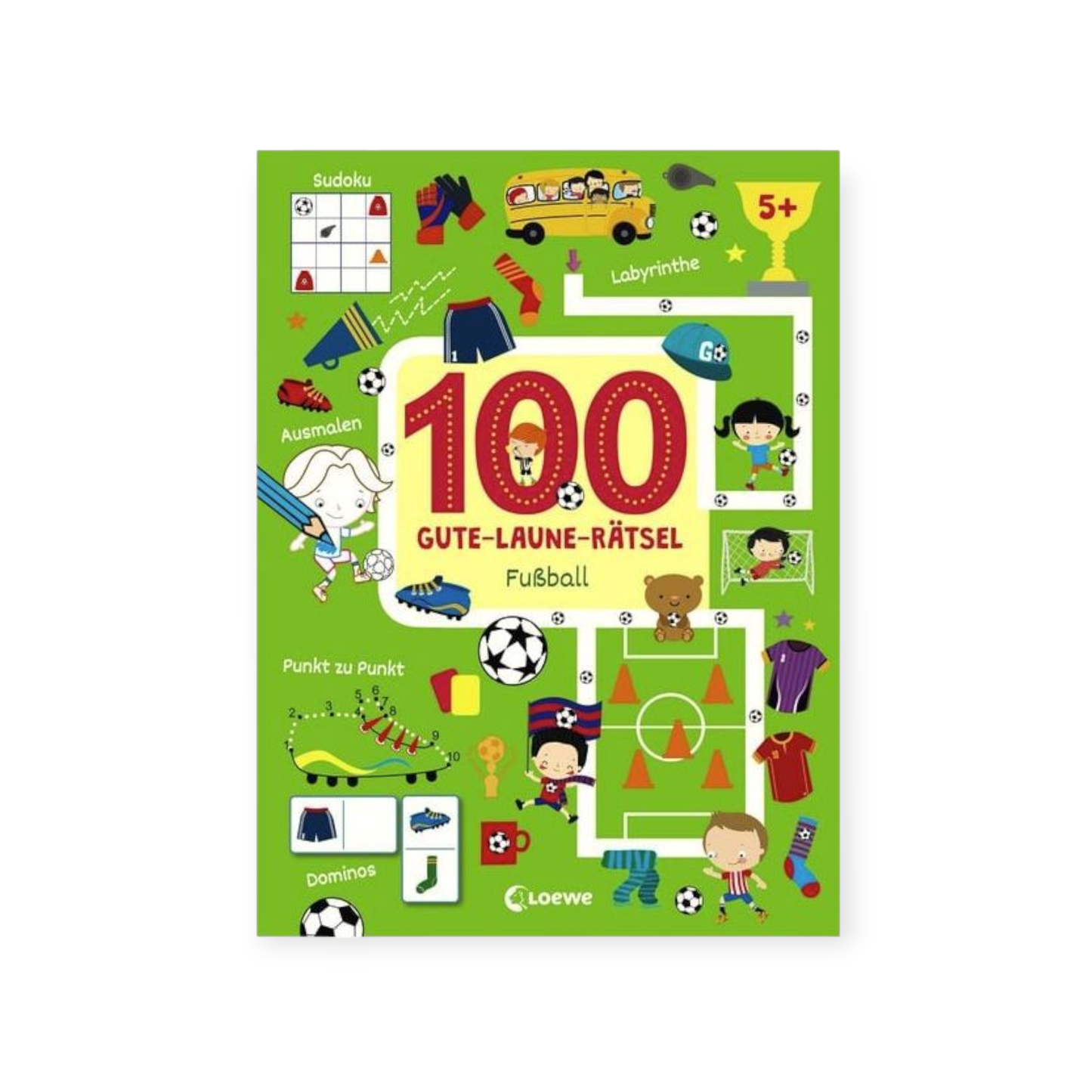 100 Gute - Laune - Rätsel - Fussball - Siliblu Boutique & Atelier