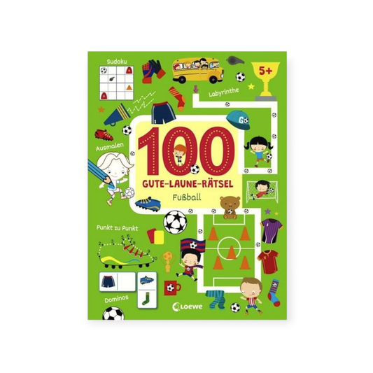100 Gute - Laune - Rätsel - Fussball - Siliblu Boutique & Atelier