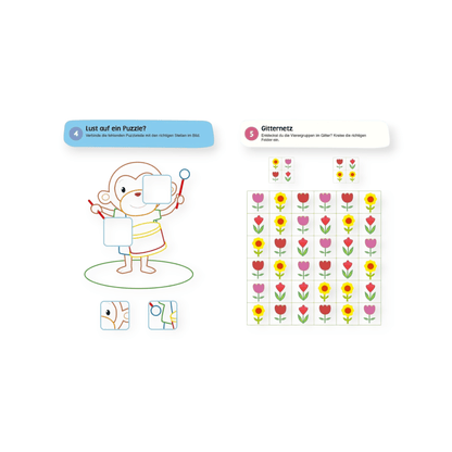 100 Gute - Laune - Rätsel - Erste Malspiele für den Kindergarten - Siliblu Boutique &amp; Atelier