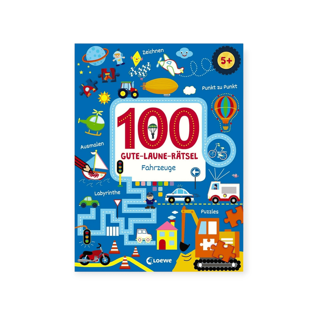 100 Gute - Laune - Rätsel - Fahrzeuge - Siliblu Boutique &amp; Atelier