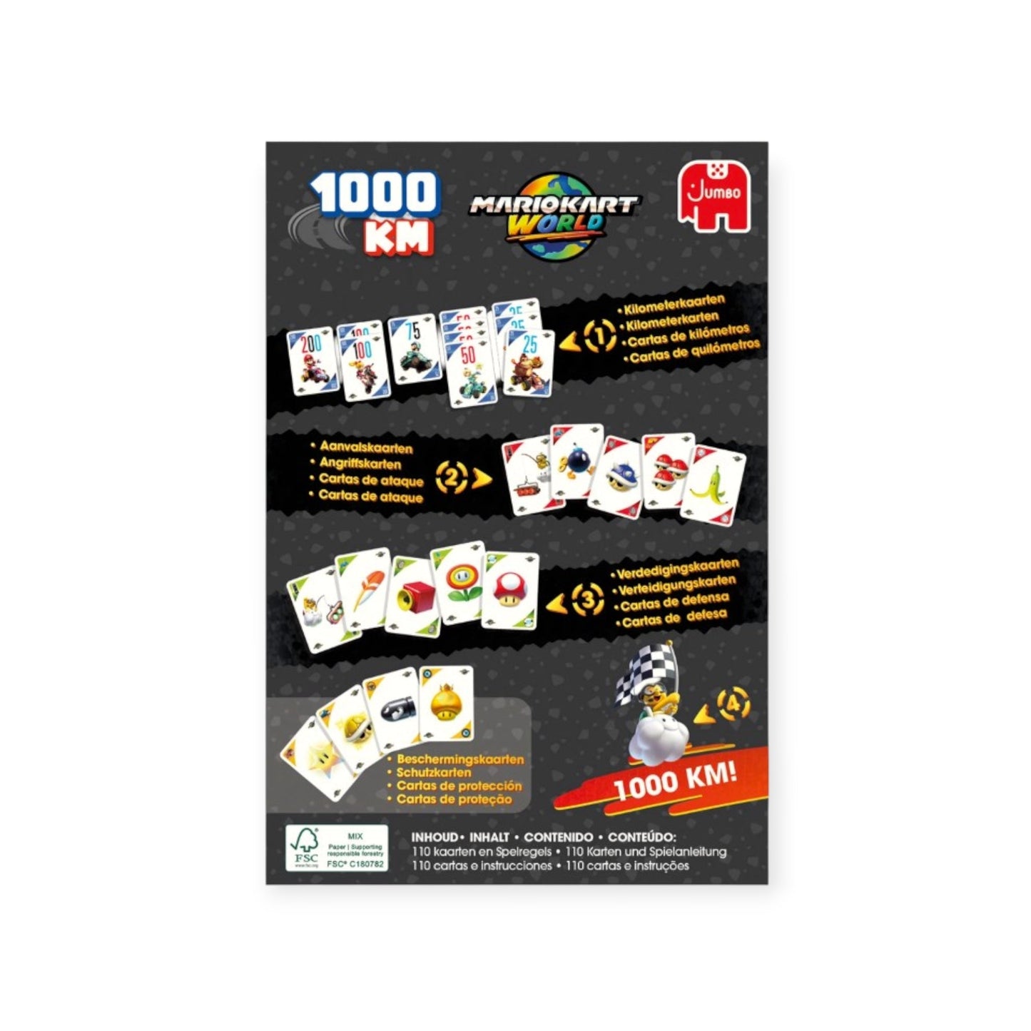 1000 km Pocket Mario Kart - Kartenspiel - Siliblu Boutique & Atelier