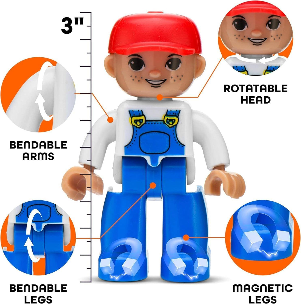Jumbo Magnetfiguren 15 Stück