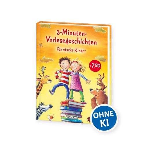 3-Minuten-Vorlesegeschichten für starke Kinder - Siliblu Boutique & Atelier