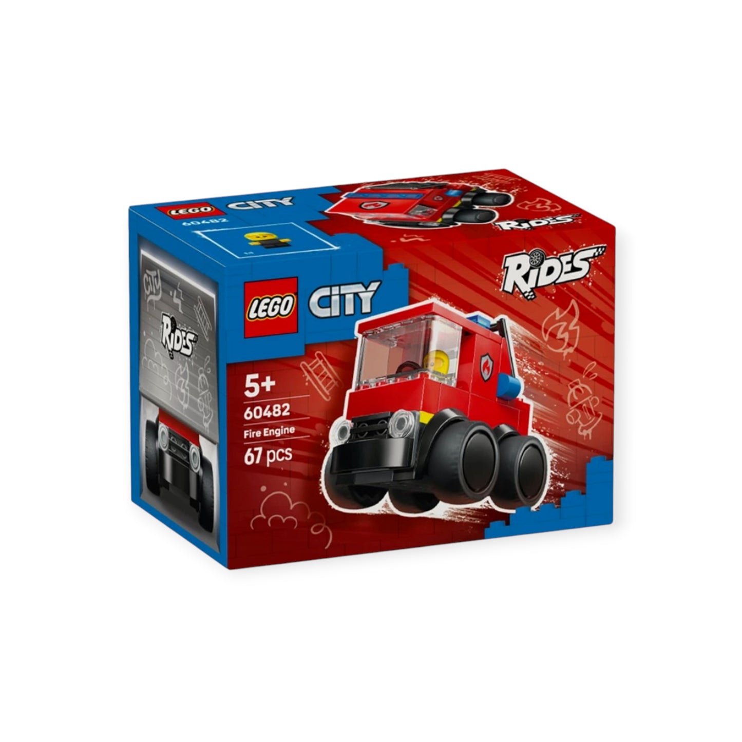 LEGO City - Coole Flitzer Löschauto 67tlg