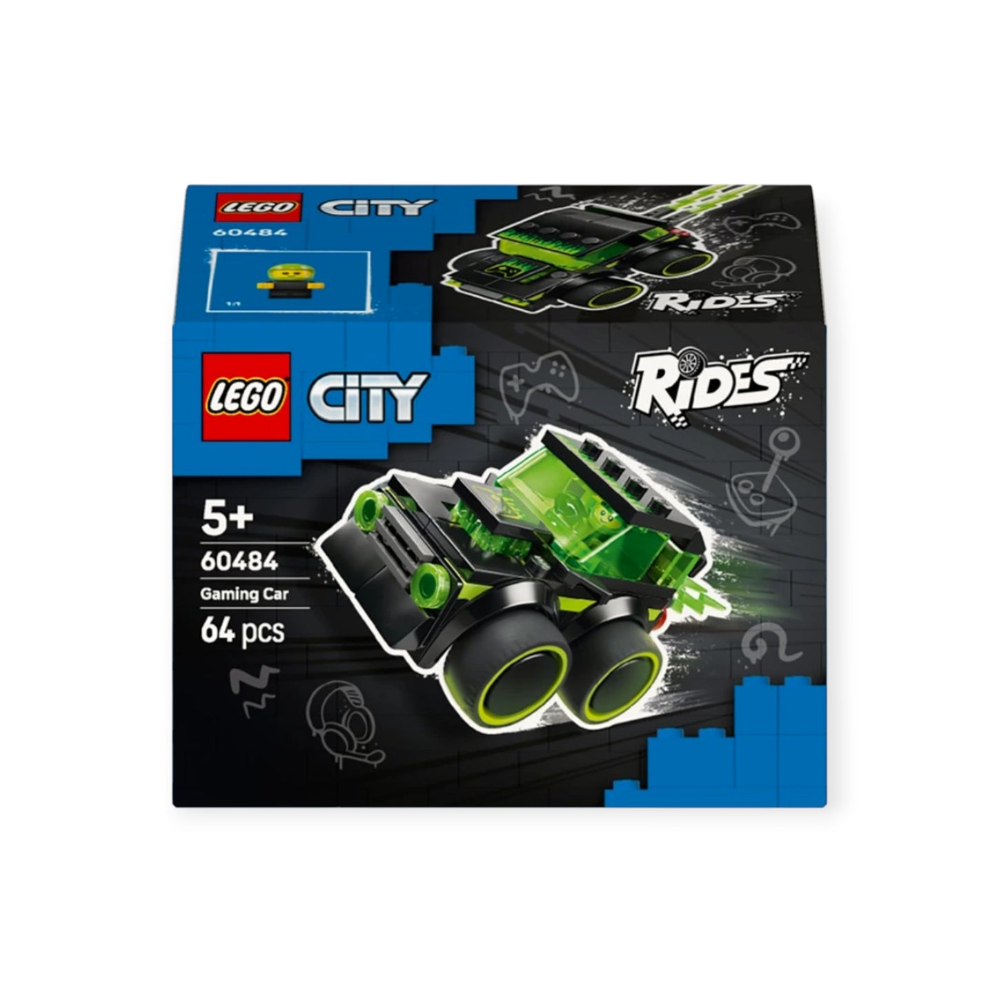 LEGO City - Coole Flitzer Gaming-Rennauto 64tlg