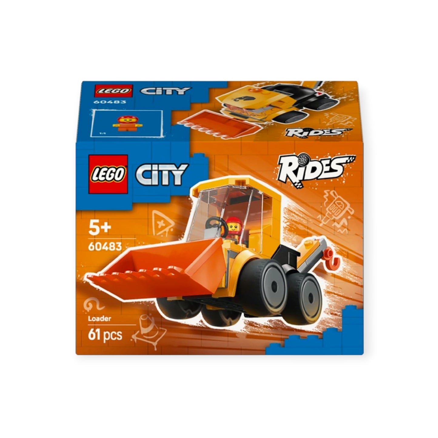 LEGO City - Coole Flitzer Radlader 61tlg