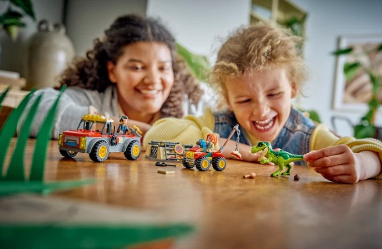 LEGO Jurassic World - Transporter für den Jungen T-Rex 115tlg