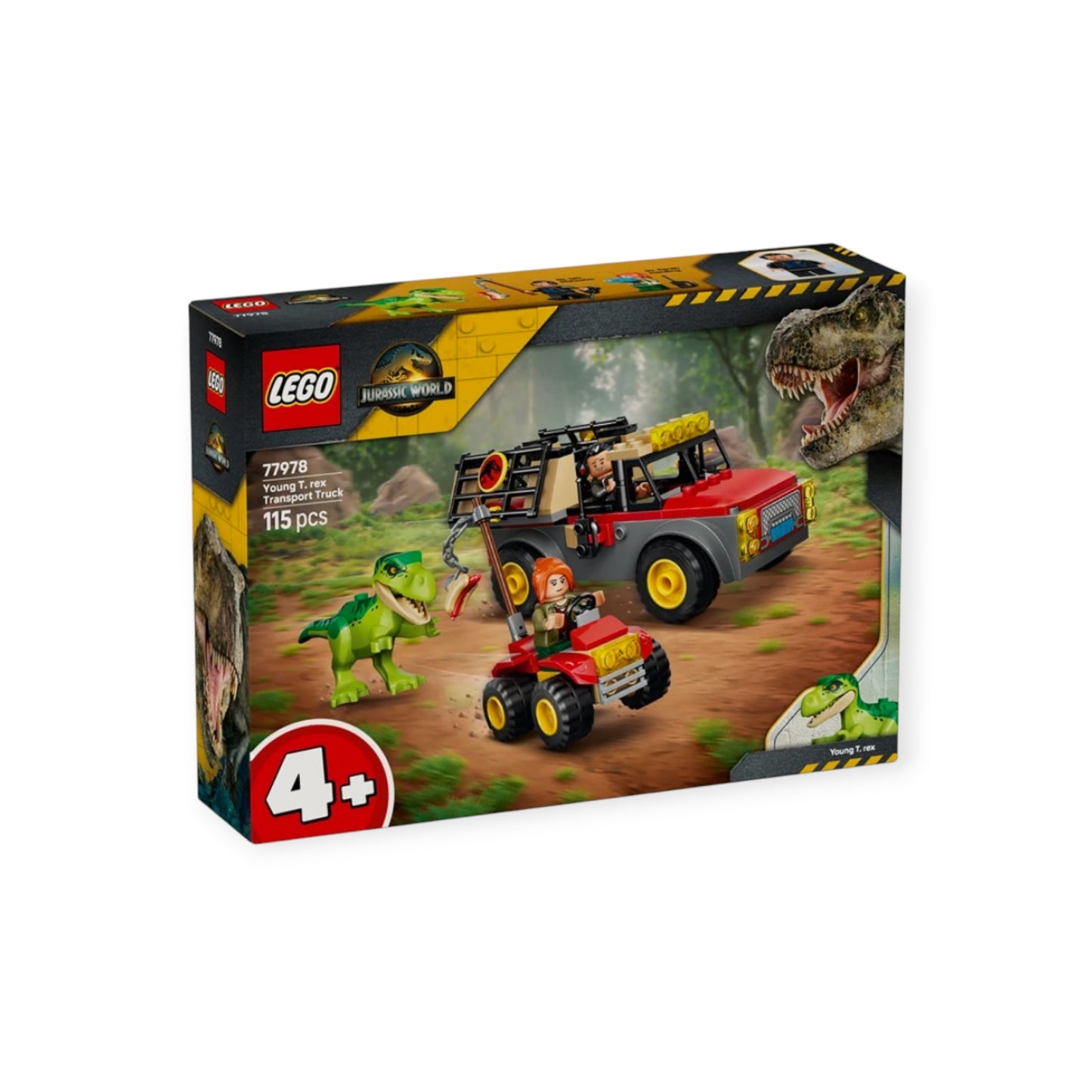 LEGO Jurassic World - Transporter für den Jungen T-Rex 115tlg