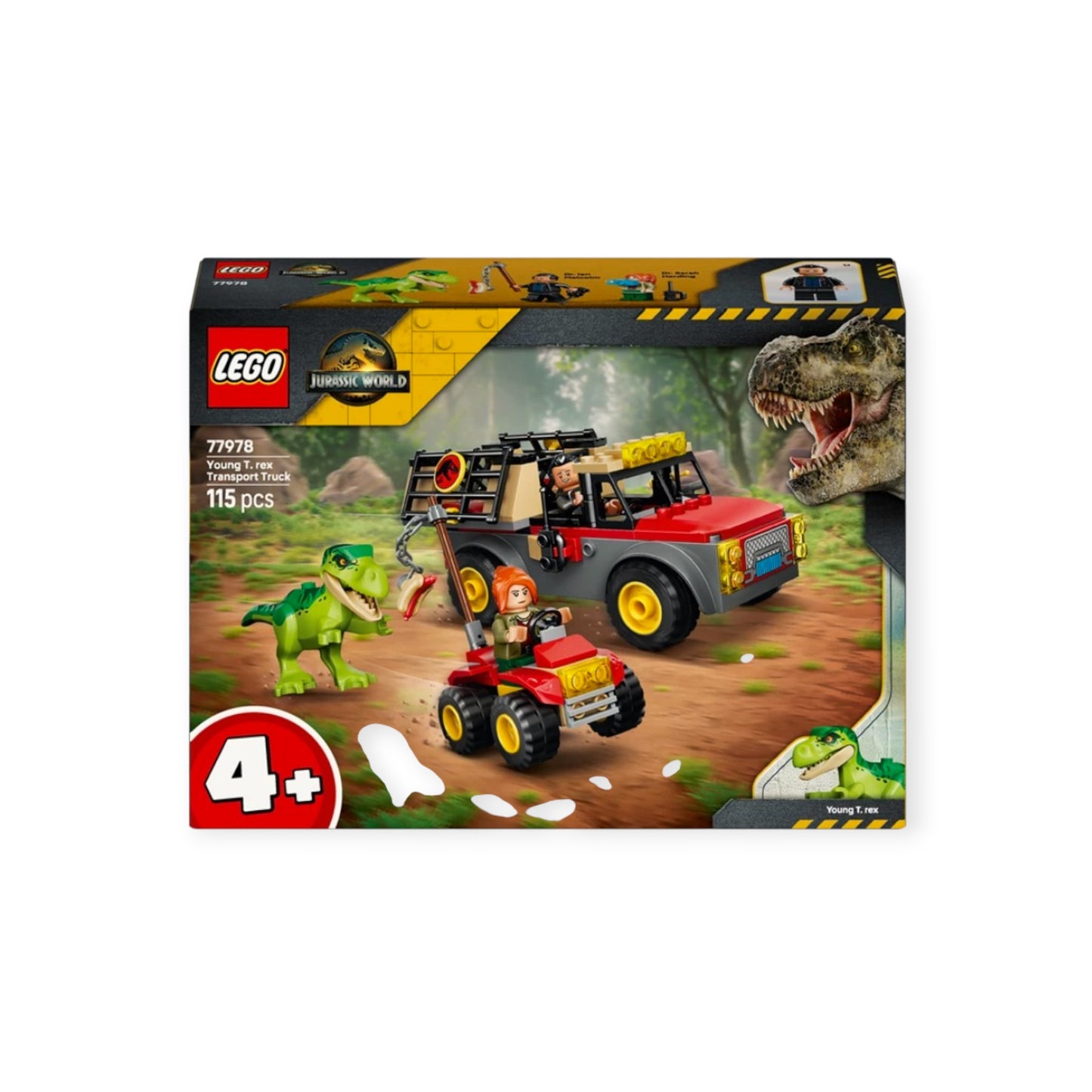 LEGO Jurassic World - Transporter für den Jungen T-Rex 115tlg