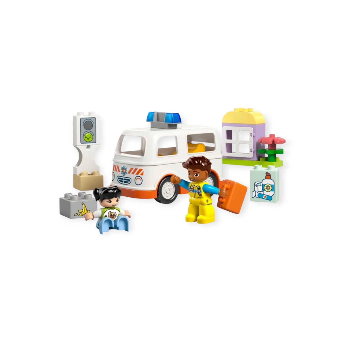 LEGO Duplo - Rettungswagen mit Fahrer 19tlg