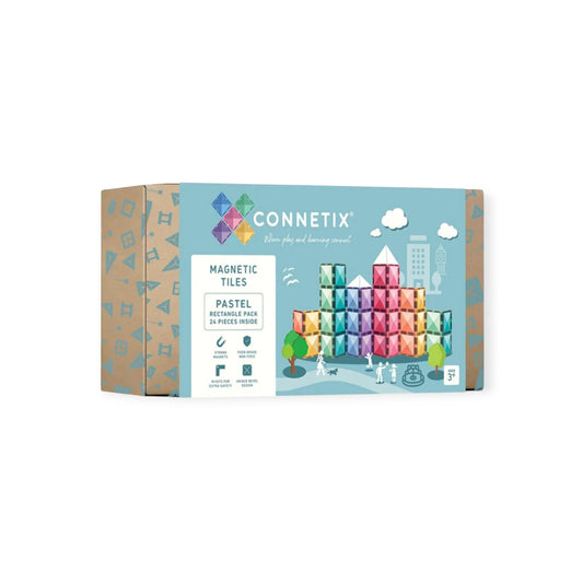 Connetix Magnetbausteine Pastel Rectangle Pack 24 Teile