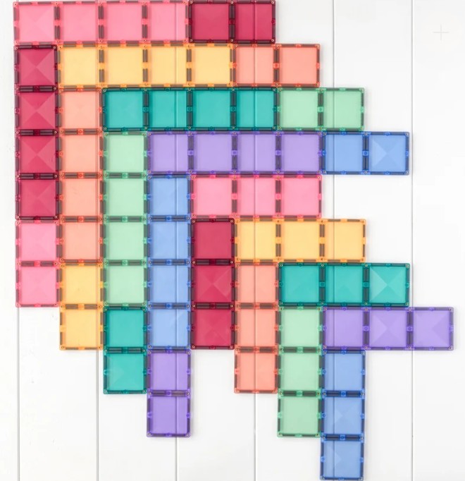 Connetix Magnetbausteine Pastel Rectangle Pack 24 Teile