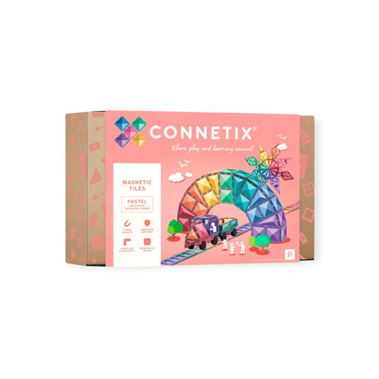 Connetix Magnetbausteine Pastel Mega Pack 202 Teile
