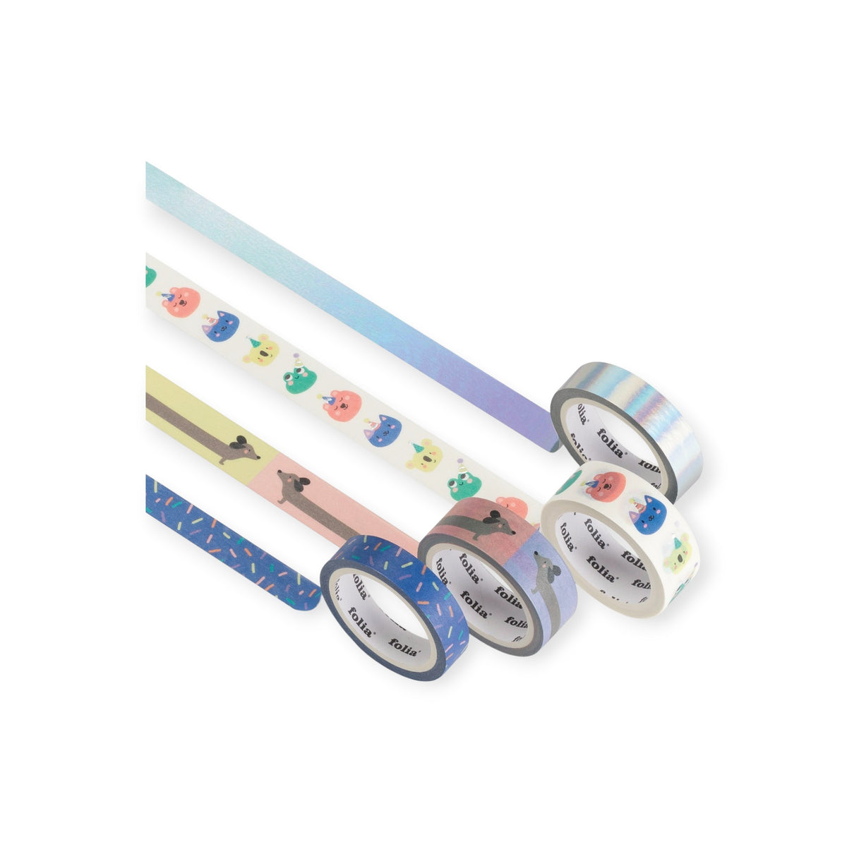 FOLIA Washi Tape Set Animal