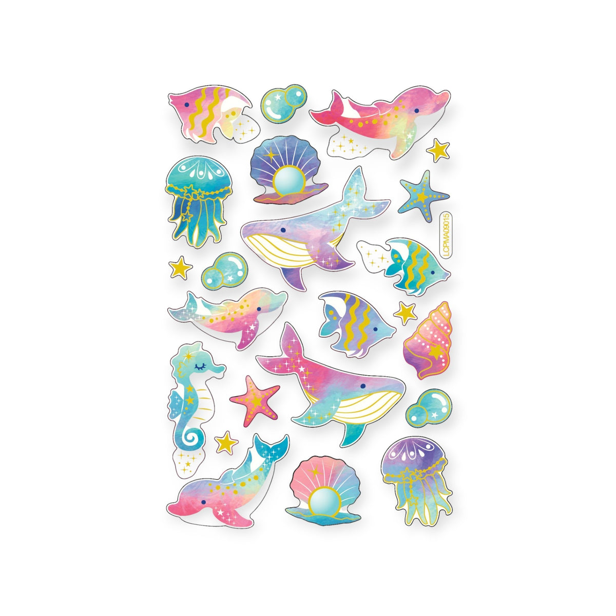 FOLIA Epoxy-Sticker 10x15cm Unterwasser
