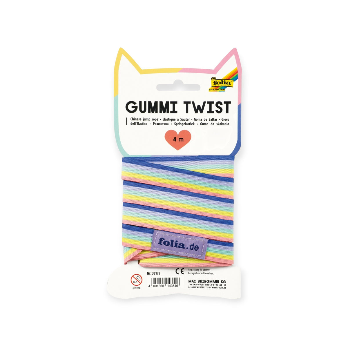 FOLIA Gummi-Twist Rainbow