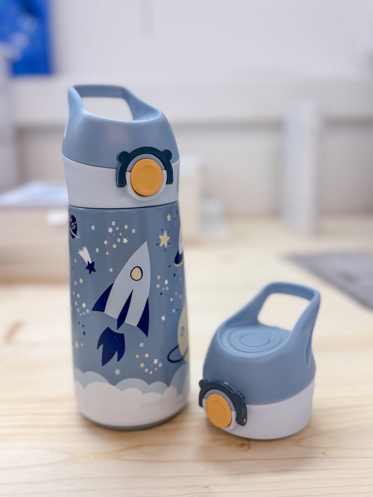 JENARD Trinkflasche Edelstahl - Weltall