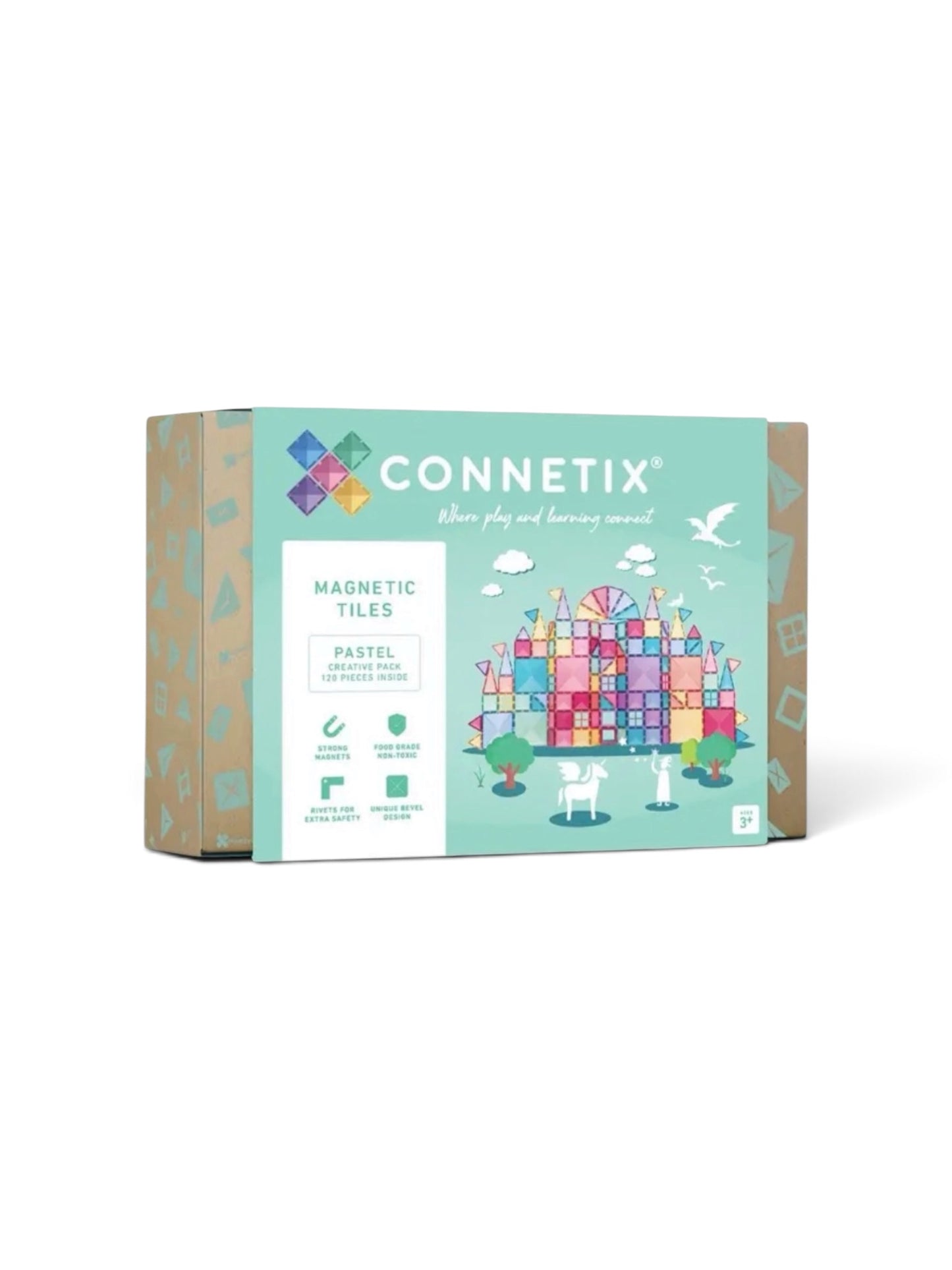 Connetix Magnetbausteine Pastel Creative Pack 120 Teile