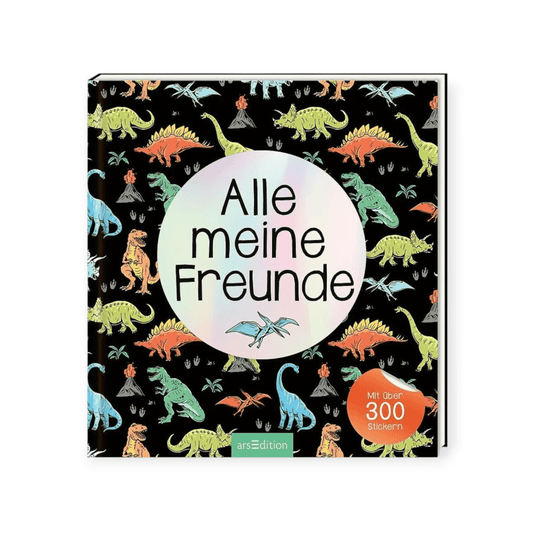 Alle meine Freunde - Dino (Mit über 300 Stickern) - Siliblu Boutique & Atelier