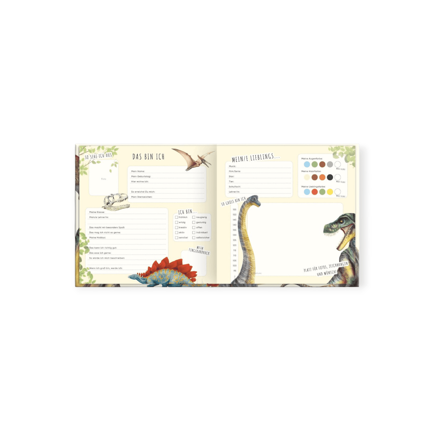 Alle meine Freunde - Dinosaurier - Siliblu Boutique & Atelier