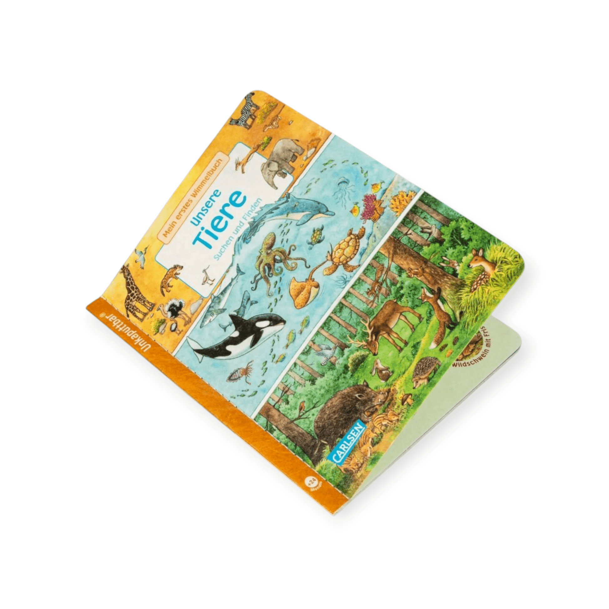 Baby Pixi: Mein erstes Wimmelbuch "Unsere Tiere" - Siliblu Boutique & Atelier