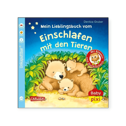 Baby Pixi: Mein Lieblingsbuch vom Einschlafen mit den Tieren - Siliblu Boutique &amp; Atelier