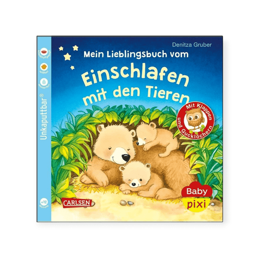Baby Pixi: Mein Lieblingsbuch vom Einschlafen mit den Tieren - Siliblu Boutique & Atelier