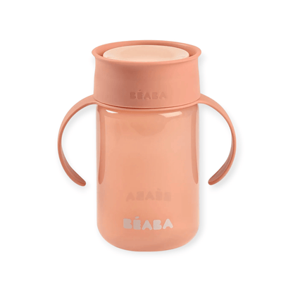 Béaba Lerntasse 360° rosa 340ml - Siliblu Boutique &amp; Atelier