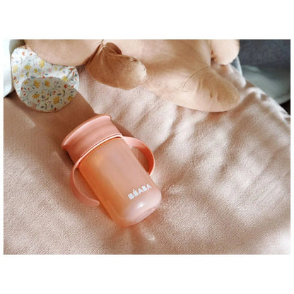 Béaba Lerntasse 360° rosa 340ml - Siliblu Boutique &amp; Atelier
