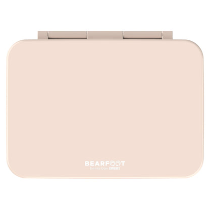 BEARFOOT Brotdose mit Fächern - braun, 950 ml - Siliblu Boutique &amp; Atelier