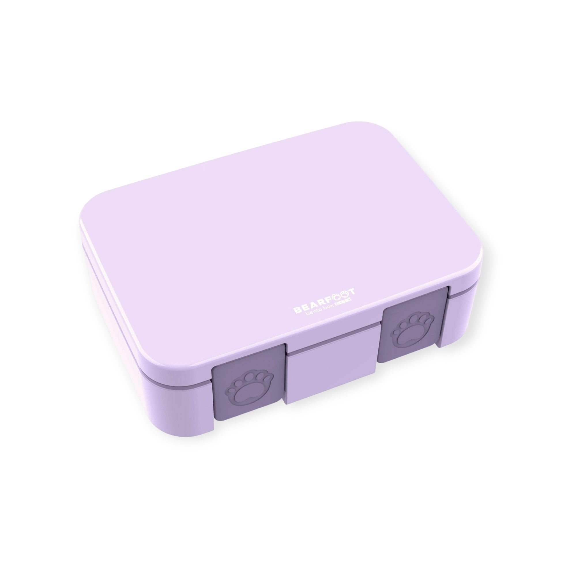 BEARFOOT Brotdose mit Fächern - lila, 650ml - Siliblu Boutique & Atelier