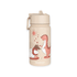 BEARFOOT Kinder Thermo Trinkflasche Edelstahl - Dinos braun, 400 ml - Siliblu Boutique & Atelier