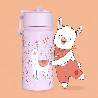 BEARFOOT Thermosflasche 400ml - Lama - Siliblu Boutique &amp; Atelier