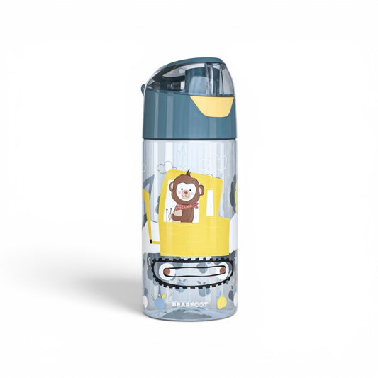 Bearfoot Trinkflasche 450ml - Bagger & Affe - Siliblu Boutique & Atelier
