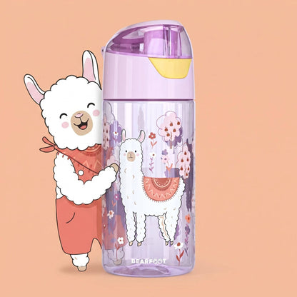 Bearfoot Trinkflasche 450ml - Lama - Siliblu Boutique &amp; Atelier