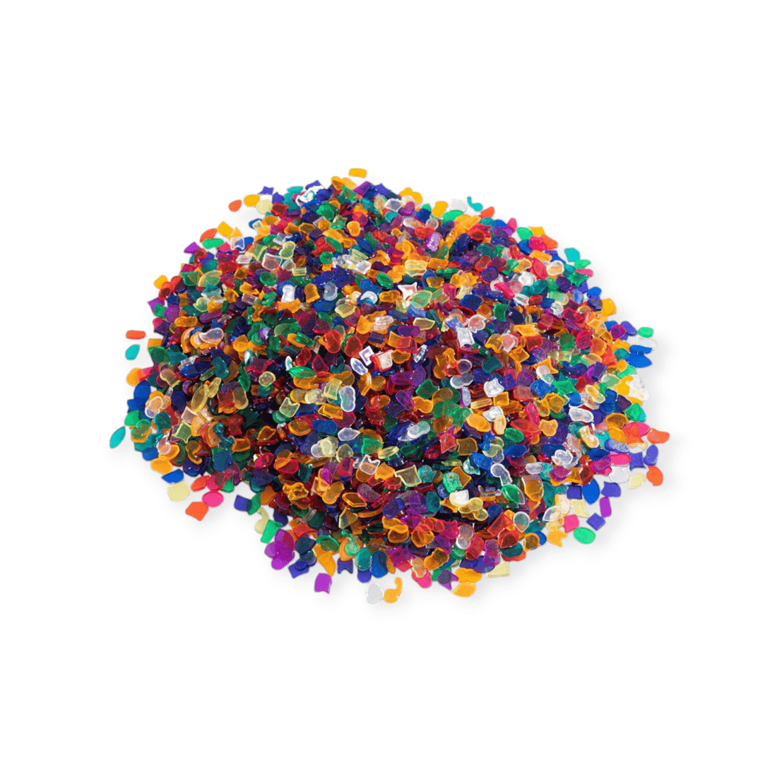 Betzold Mosaiksteine Kunststoff, 1 kg, transparent in praktischer Box - Siliblu Boutique &amp; Atelier
