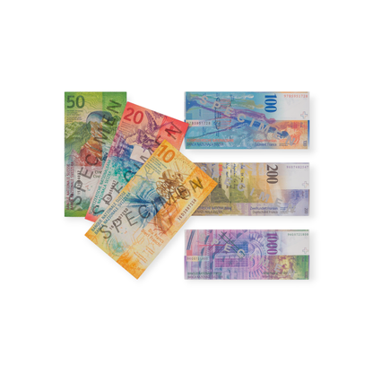 Betzold Rechengeld Schweizer Franken Banknoten - Siliblu Boutique &amp; Atelier