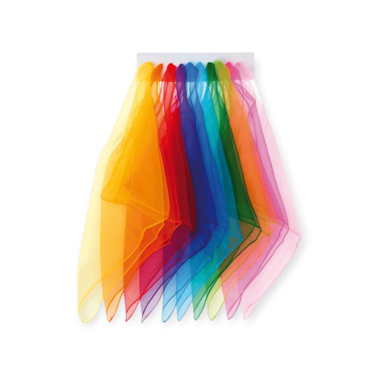 Betzold Sport Chiffon - Tücher in 10 Farben, 10 Stück - Siliblu Boutique &amp; Atelier
