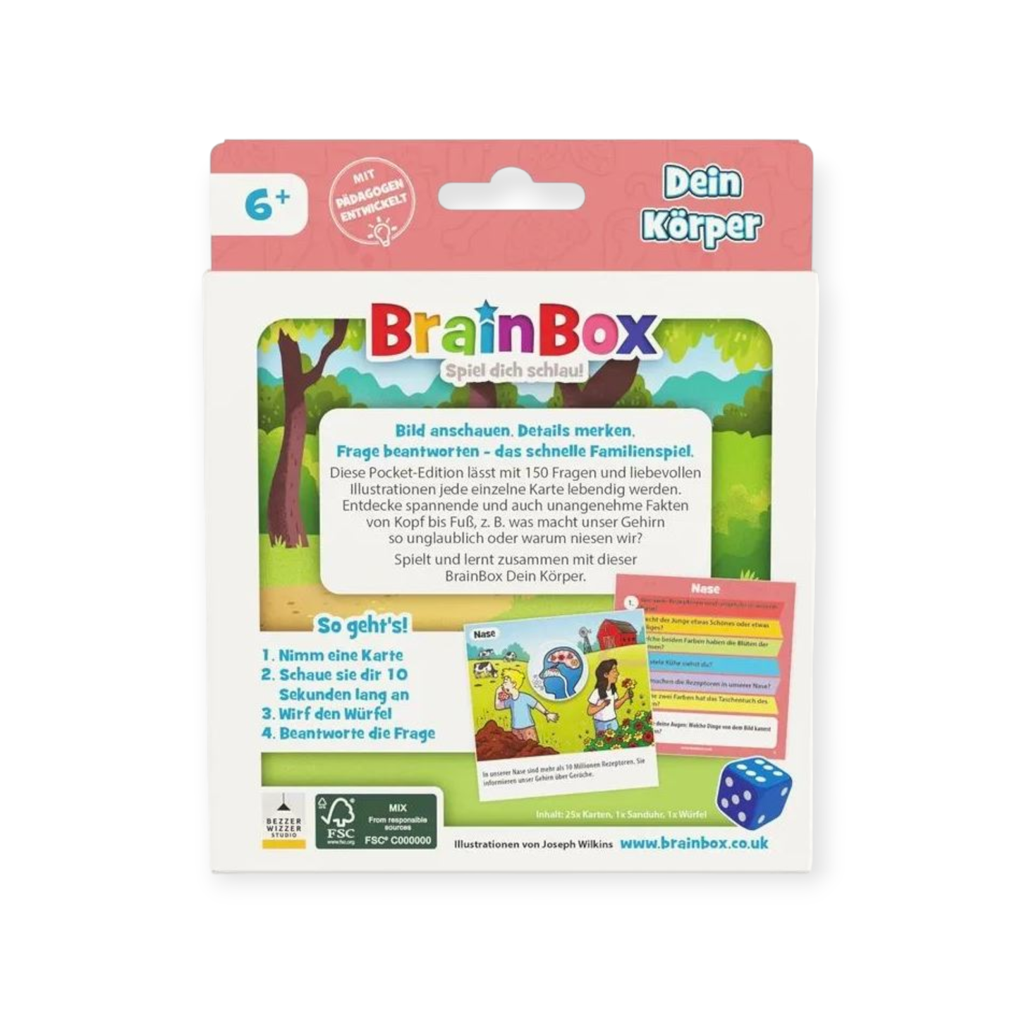BrainBox Pocket - Dein Körper - Siliblu Boutique & Atelier