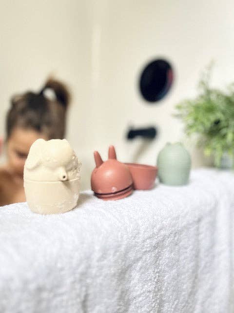 Brooklyn Neutral Badespielzeug - Set mit Tiermotiven - Siliblu Boutique & Atelier
