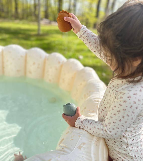 Brooklyn Neutral Badespielzeug - Set mit Tiermotiven - Siliblu Boutique & Atelier
