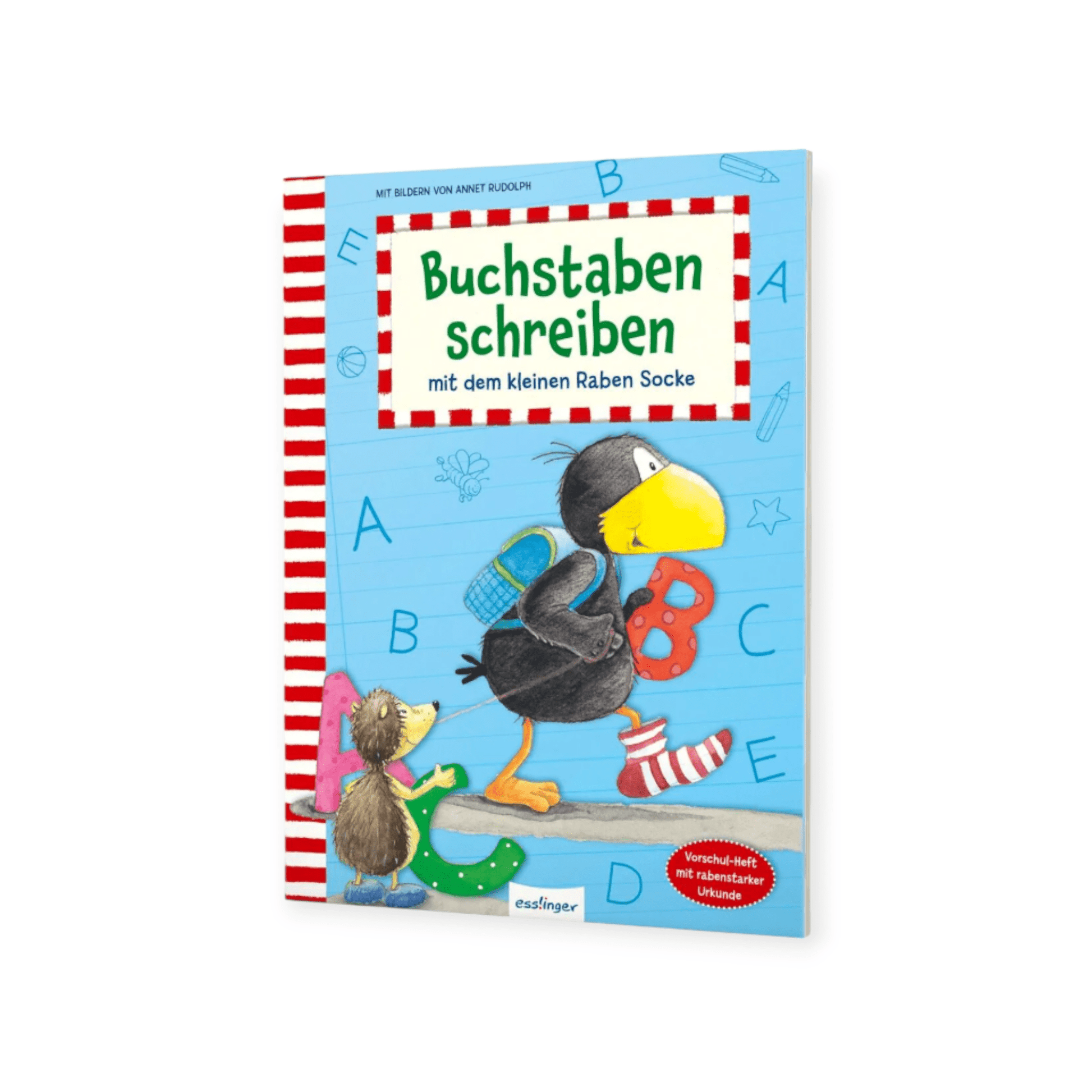 Buchstaben schreiben mit dem kleinen Raben Socke - Siliblu Boutique & Atelier