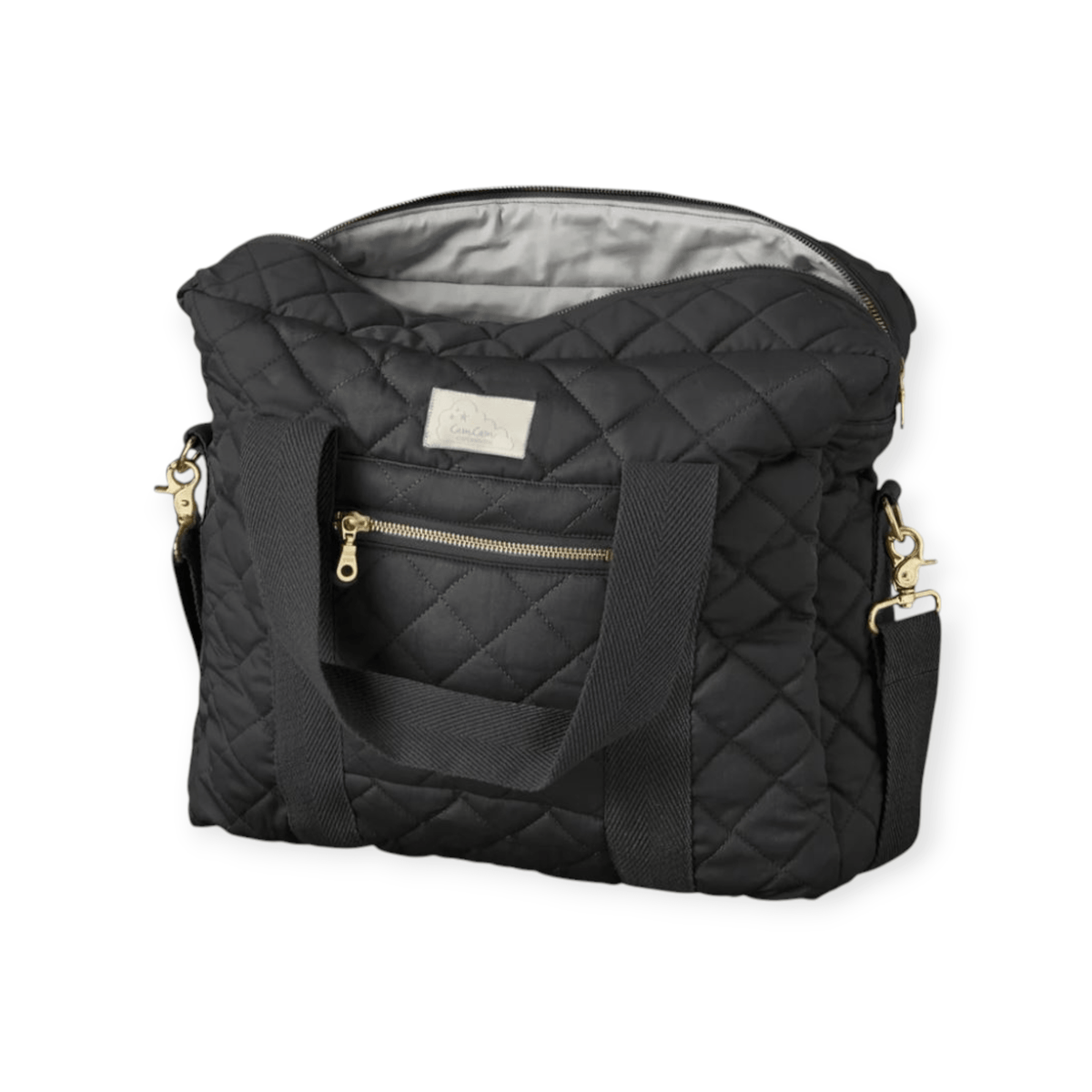 Cam Cam Copenhagen Wickeltasche "Black" - Siliblu Boutique &amp; Atelier
