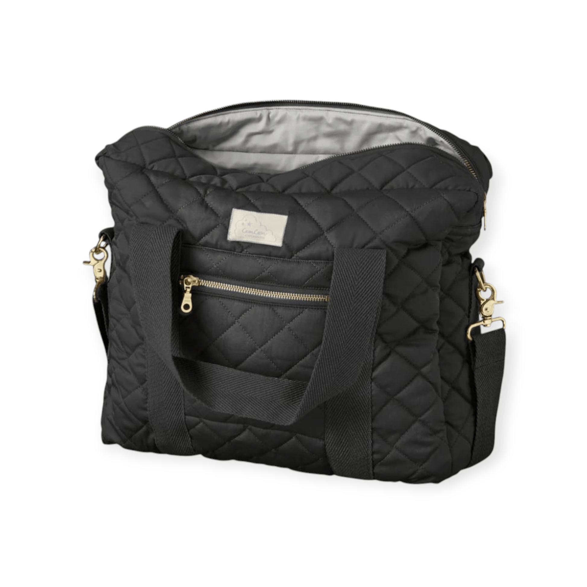 Cam Cam Copenhagen Wickeltasche "Black" - Siliblu Boutique & Atelier